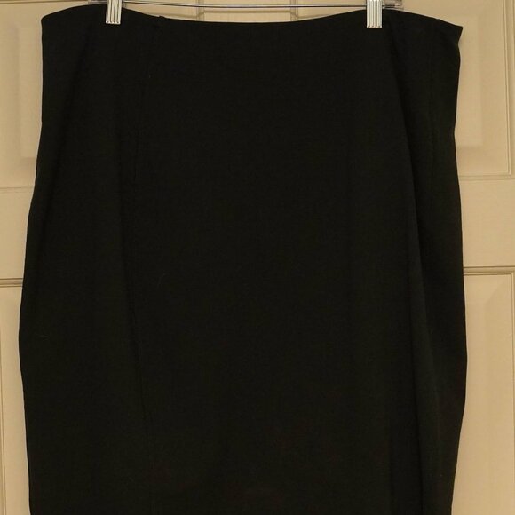 Liverpool Dresses & Skirts - Liverpool Los Angeles Dark GPencil Skirt Size 20W Classic Career Stretch Pull-On